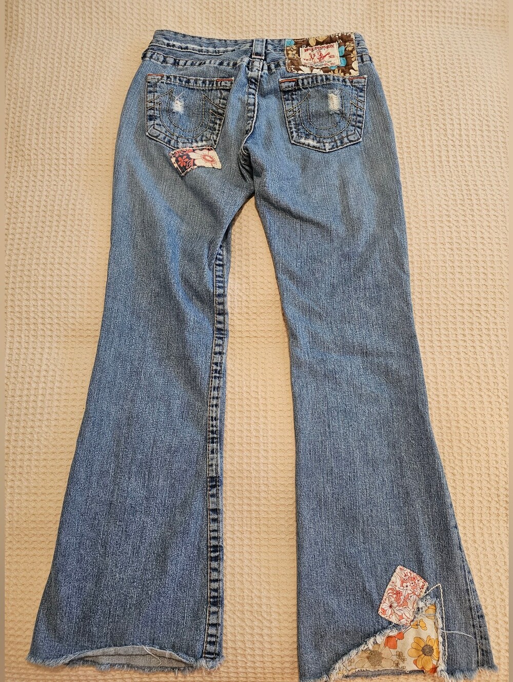 ✨ TRUE RELIGION Y2K WOODSTOCK JEANS size 29✨ - Picture 4 of 8